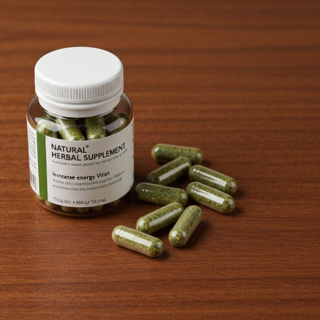 Natürliche Kräuterergänzungen
